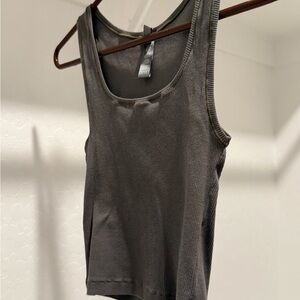SKIMS Charcoal Tank Top
